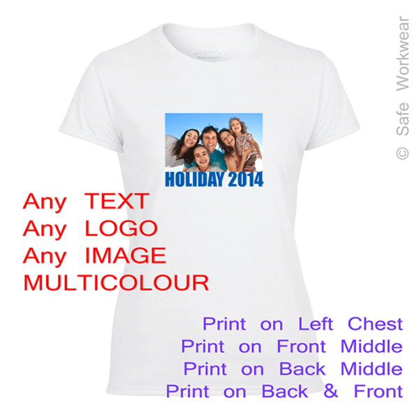 Personalised Ladies Tshirt