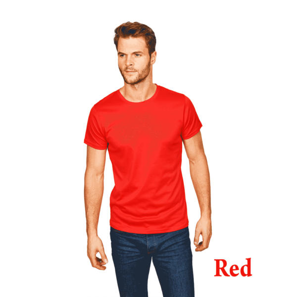 Micro Pique Polo Knit Polyester T-shirt - Image 10