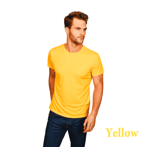 Micro Pique Polo Knit Polyester T-shirt - Image 14