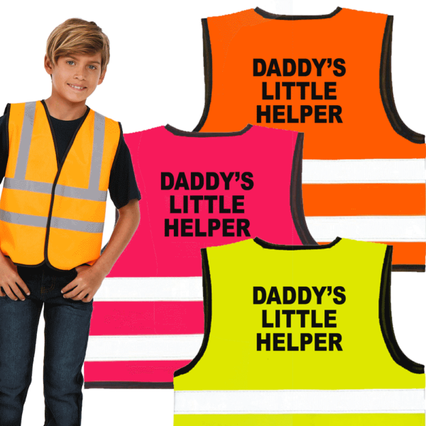 Daddy's Little Helper Hi Vis Vest