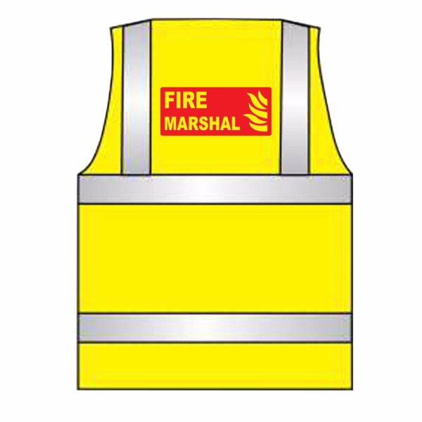 FIRE MARSHAL Hi Visible Vest