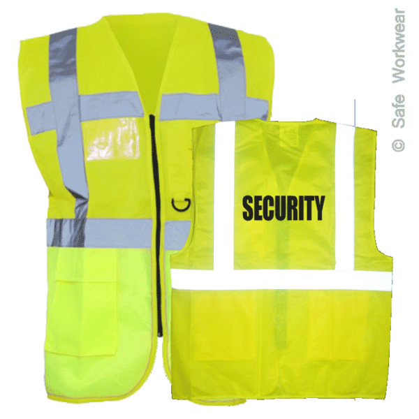 Security Executive Hi Vis Vest