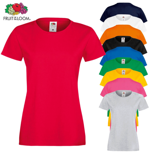 Fruit of The Loom Ladies Cotton Tshirt