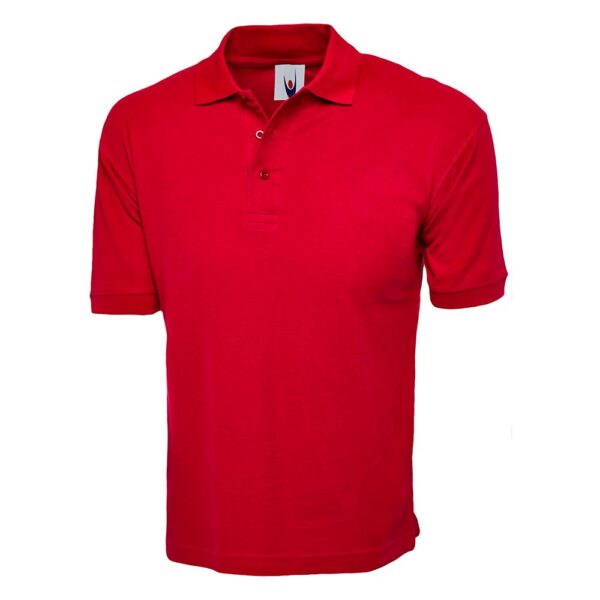 Uneek Cotton Rich Poloshirt UC112 - Image 3