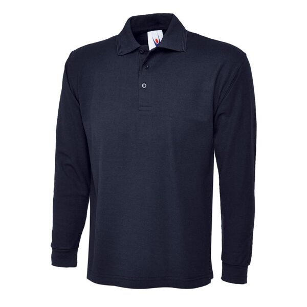 Uneek Longsleeve Poloshirt UC113 - Image 3