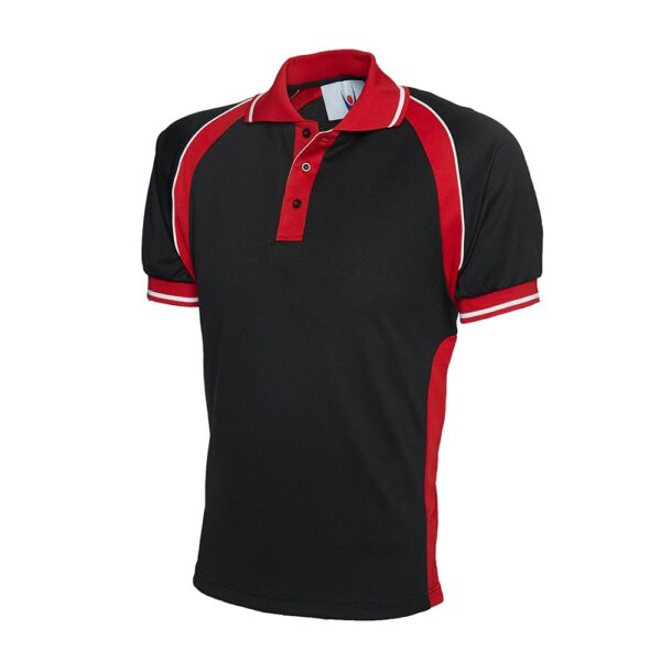 Uneek Sports Poloshirt UC123 - Image 3