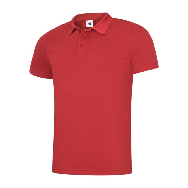 Uneek Mens Super Cool Workwear Poloshirt UC127 - Image 3