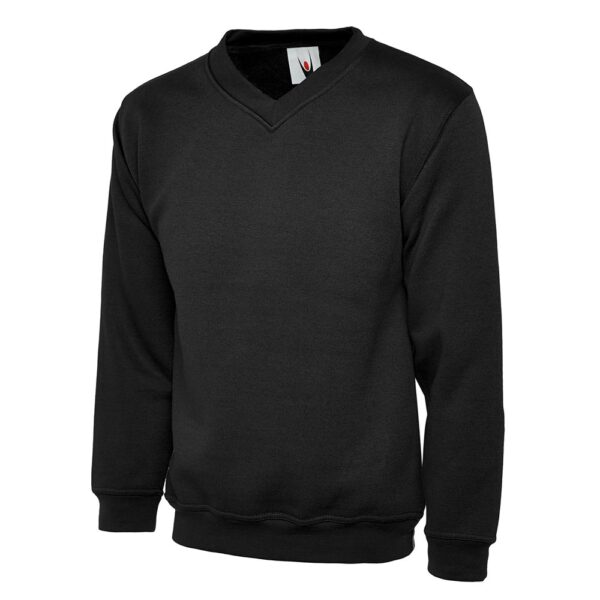 Uneek Premium V-Neck Sweatshirt UC204 - Image 3