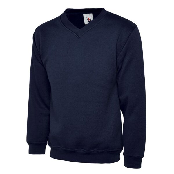 Uneek Premium V-Neck Sweatshirt UC204 - Image 4