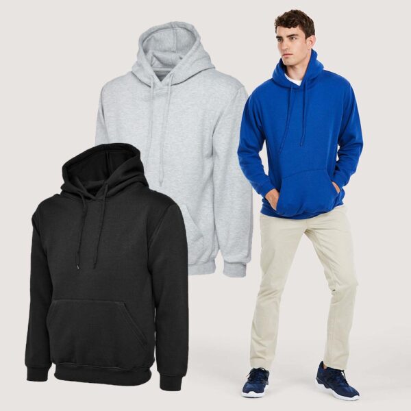 Uneek Premium Hooded Sweatshirt UC501