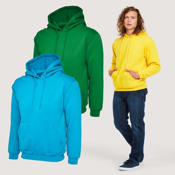 Uneek Classic Hooded Sweatshirt UC502