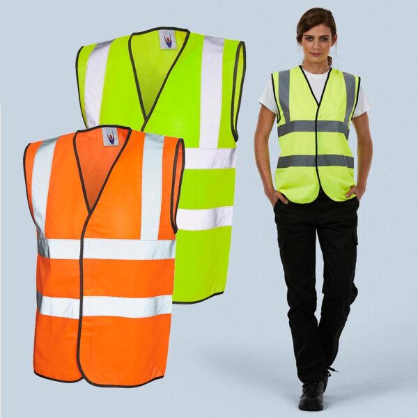 Uneek Sleeveless Safety Waist Coat UC801