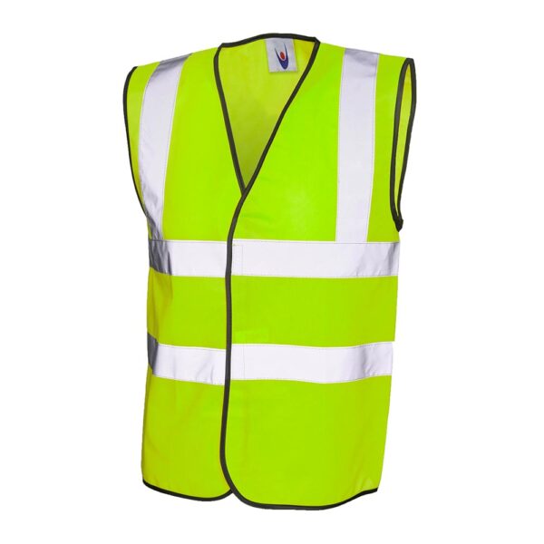 Uneek Sleeveless Safety Waist Coat UC801 - Image 2